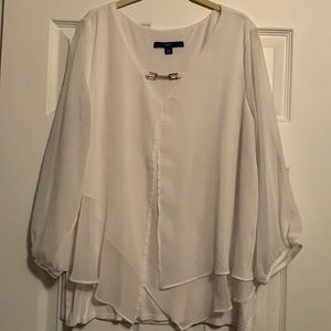 Apt 9 Women’s Tiered Blouse XXL